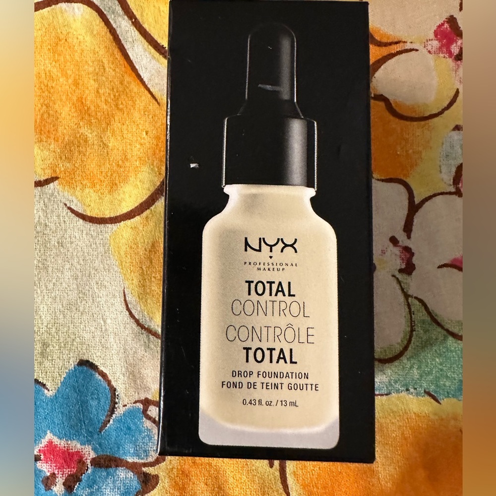 NYX Total Control Drop Foundation TCDF6.5 Nude NIB